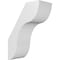 Ekena Millwork 5-in. W x 10-in. D x 14-in. H Carmel Architectural Grade PVC Knee Brace BRCP05X10X14CAR - alternate 1